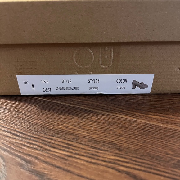 100% new off white UO heeled loafer - Picture 3 of 3